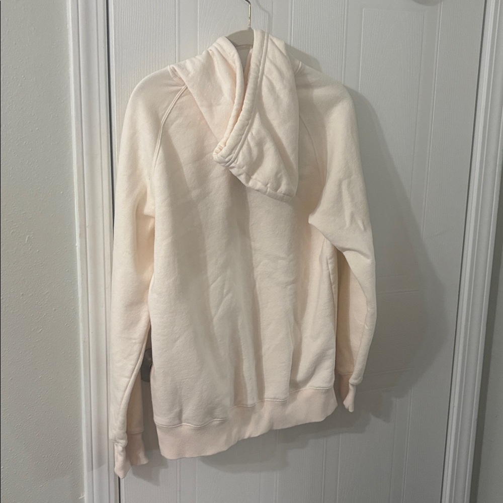 Cream The North Face Hoodie with Bear Graphic size M - Picture 2 of 3